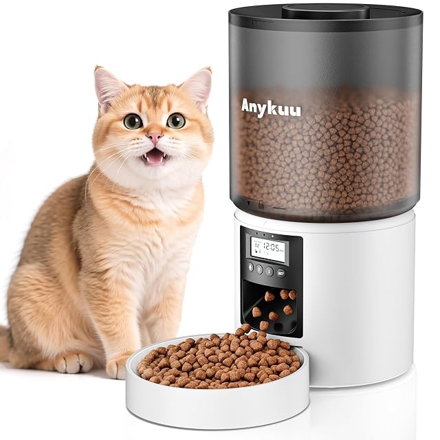 Anykuu 4 L automatic pet feeder with timer