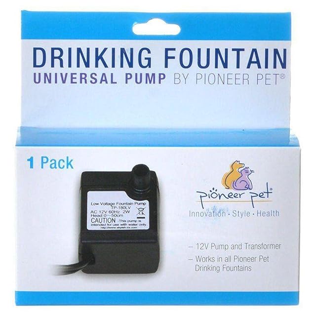 Pioneer Pet 3026 replacement pump with transformer for SmartCat fountains
