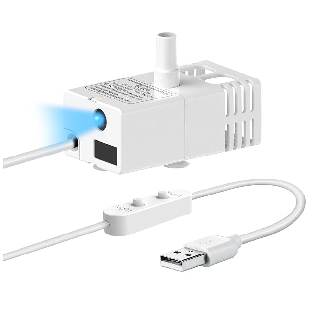 Veken P1 submersible replacement pump for cat water fountains