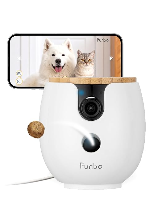 Furbo Mini 360 pet camera with treat dispenser