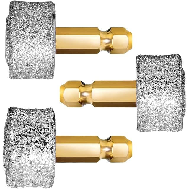 LuckyTail three-pack of regular, hard and soft dog nail grinder heads