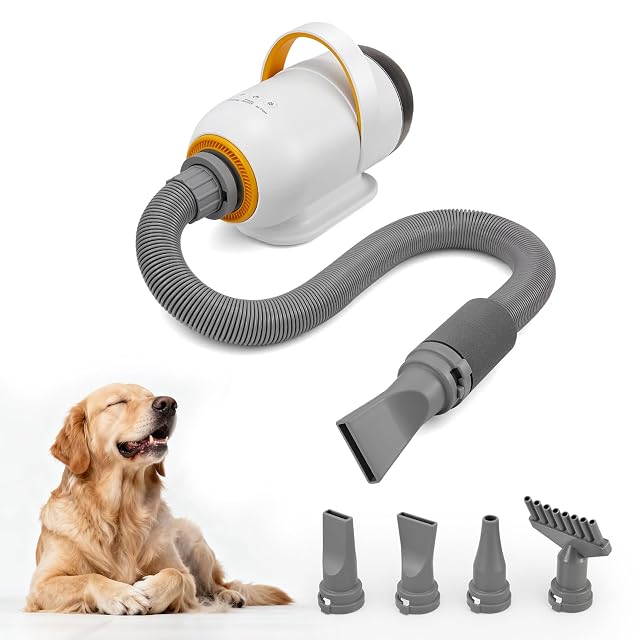Hoyiyobi 3200 W pet blower dryer with nozzles