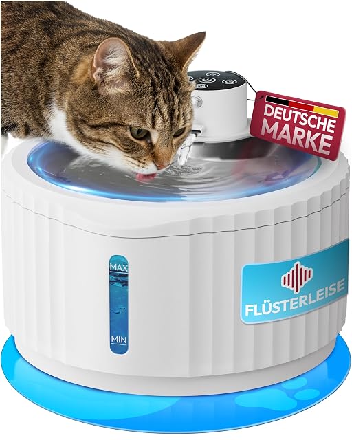 Miaura cordless stainless cat water fountain
