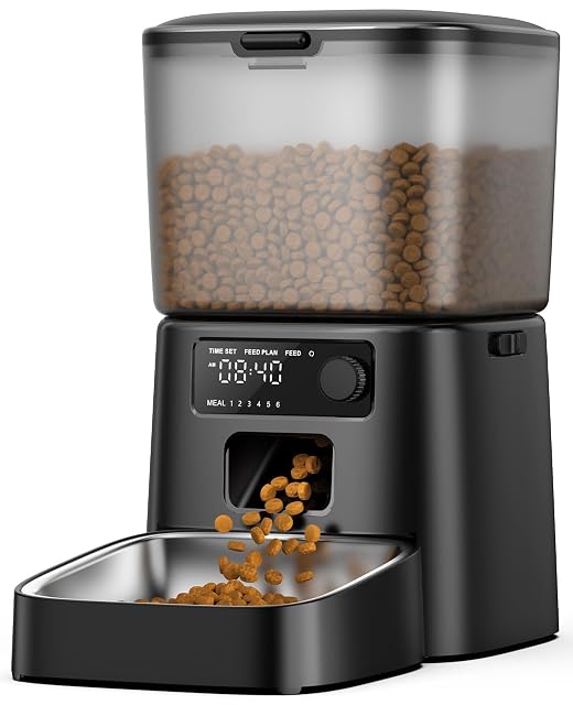 oneisall 3.5 L automatic dry food feeder