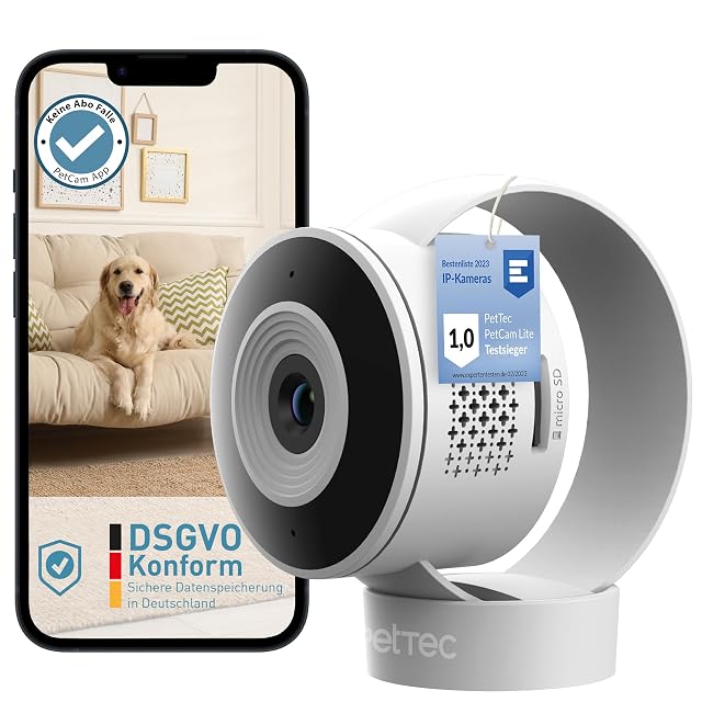 PetTec Cam Lite compact pet camera