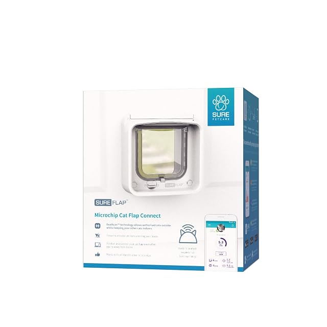 SureFlap Connect microchip cat flap with monitoring