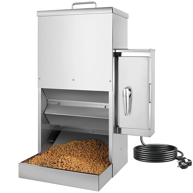TinorPhrix DF002 16 L stainless automatic dog feeder