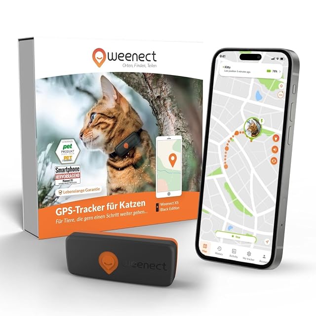 Weenect XS GPS tracker for cats